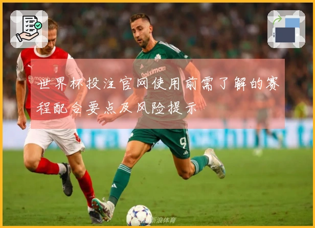 世界杯投注官网使用前需了解的赛程配合要点及风险提示